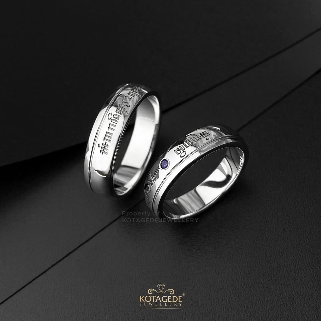 Cincin Kawin Tunangan Platidium Laser Jawa PTD0481PTD